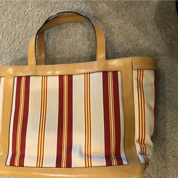 KATE SPADE SUMMER MONTEREY STRIPE TOTE BAG * - Picture 8 of 9